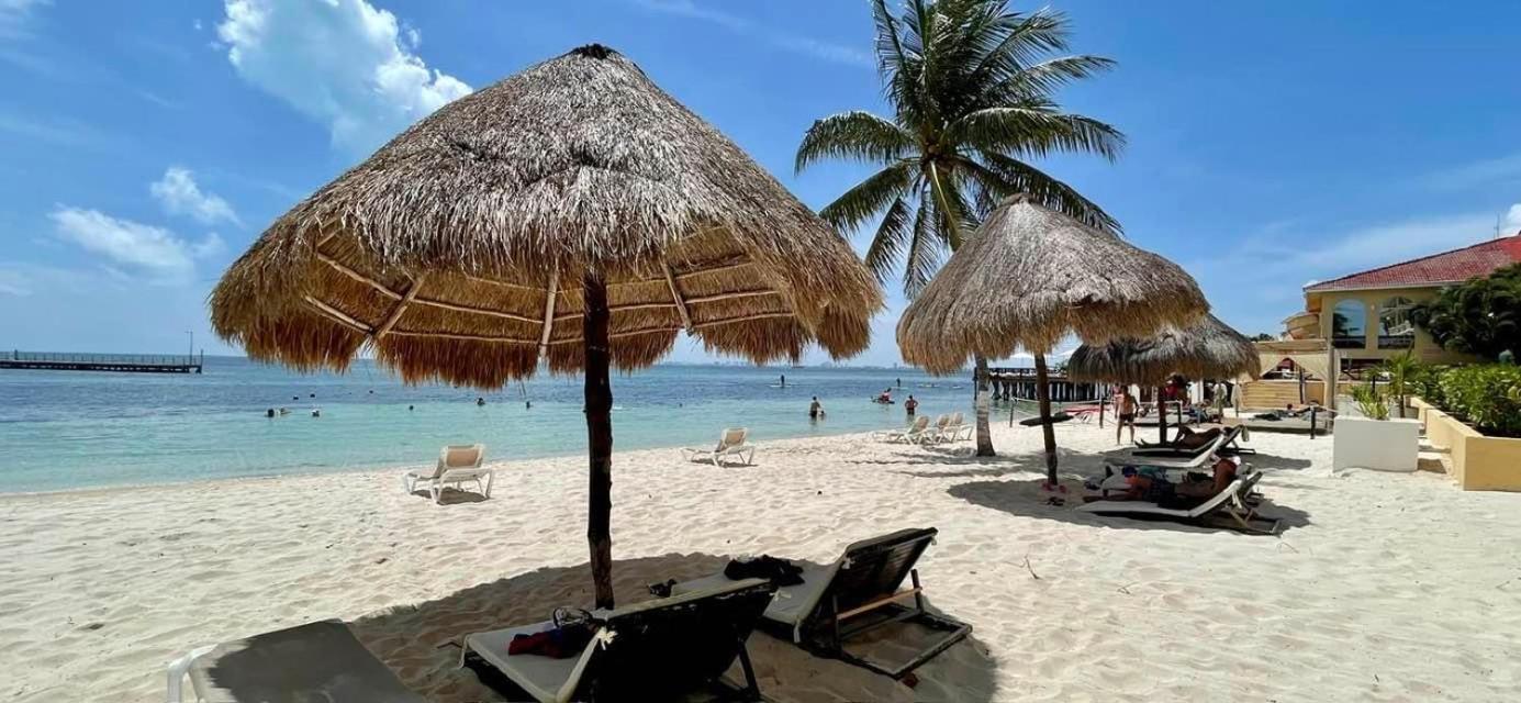 Caribbean Apartment Κανκούν Εξωτερικό φωτογραφία
