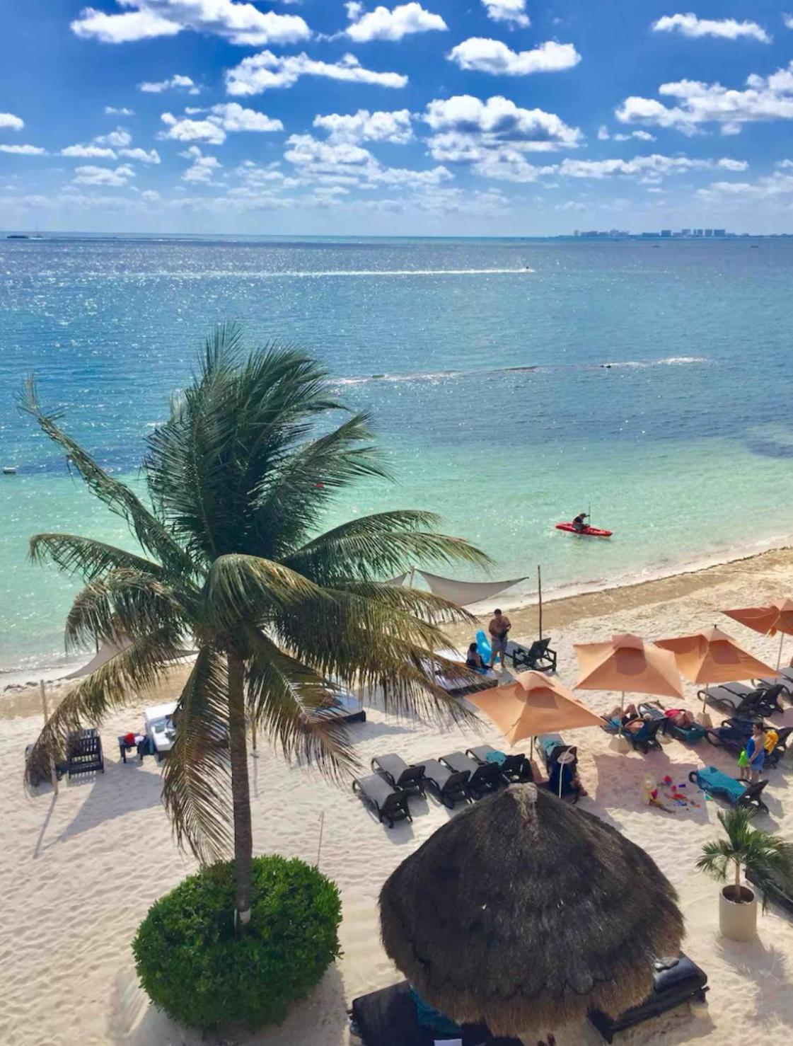 Caribbean Apartment Κανκούν Εξωτερικό φωτογραφία